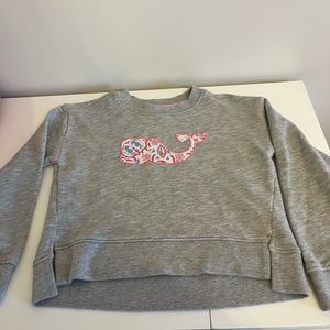 Vineyard Vines girls whale sweatshirt. Never worn.